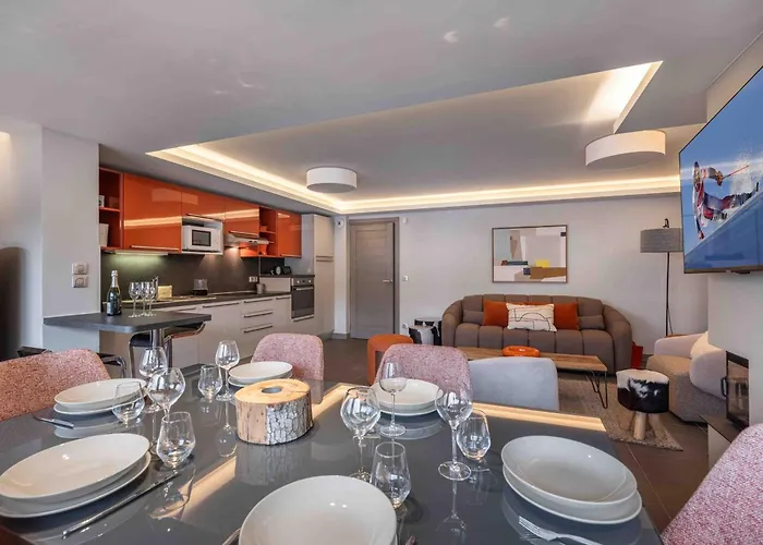 Appartamento Moderne Avec Cheminée, Parking Et Wi-fi, - Fr-1-563-7 Courchevel